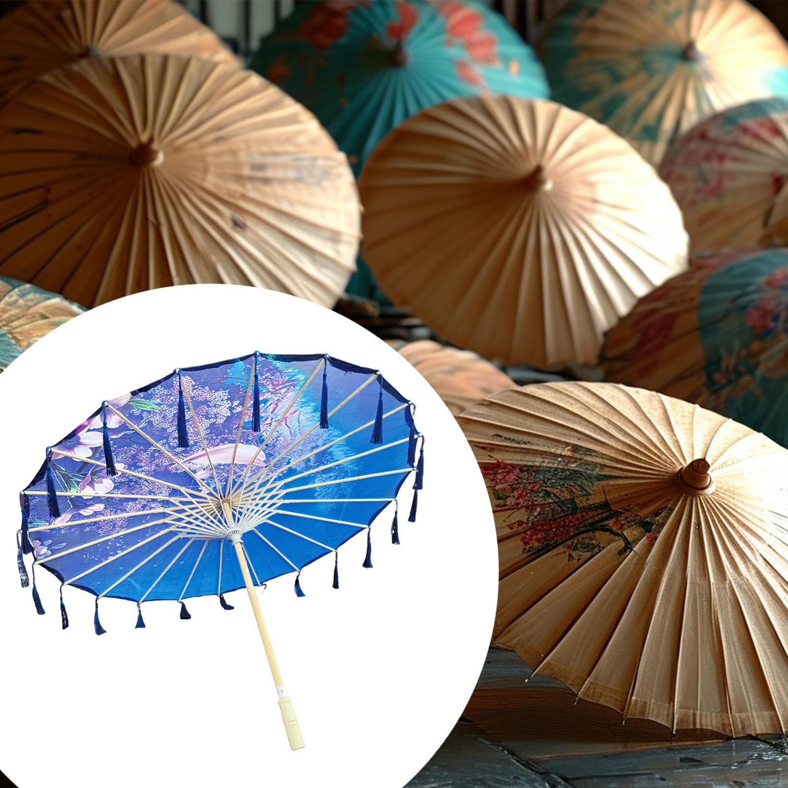 

Китайский зонт из промасленной бумаги для музыкальных собраний Style C