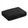 Fitted Terry Sheet D91 220X200X20 Black 1 Pc