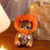 Entzückender Mofusand Katze Kürbis Plüschanhänger Süße Puppe für Halloween-Dekoration