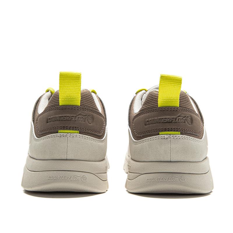 Zapatillas Nuevas LiNing CF Tracing Resistentes a la Abrasión Ligeras Rebote Caña Baja para Exterior Unisex Gris Topo AHCV055-10