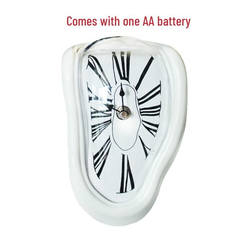 

Ретро плавящиеся часы: Уникальный, Бесшумный Декор для Гостиной или Спальни