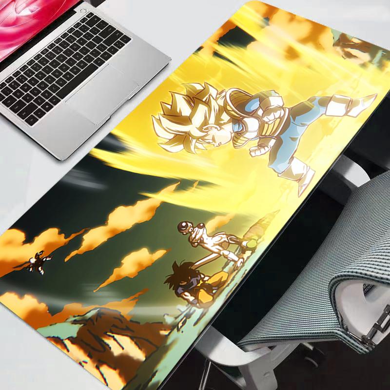 Big Mouse Pads Mouse Pad Dragon Ball DBZ Gamer Large New Computer Pc Mousepad Carpet Gaming Accessories Keyboard Desk Mat