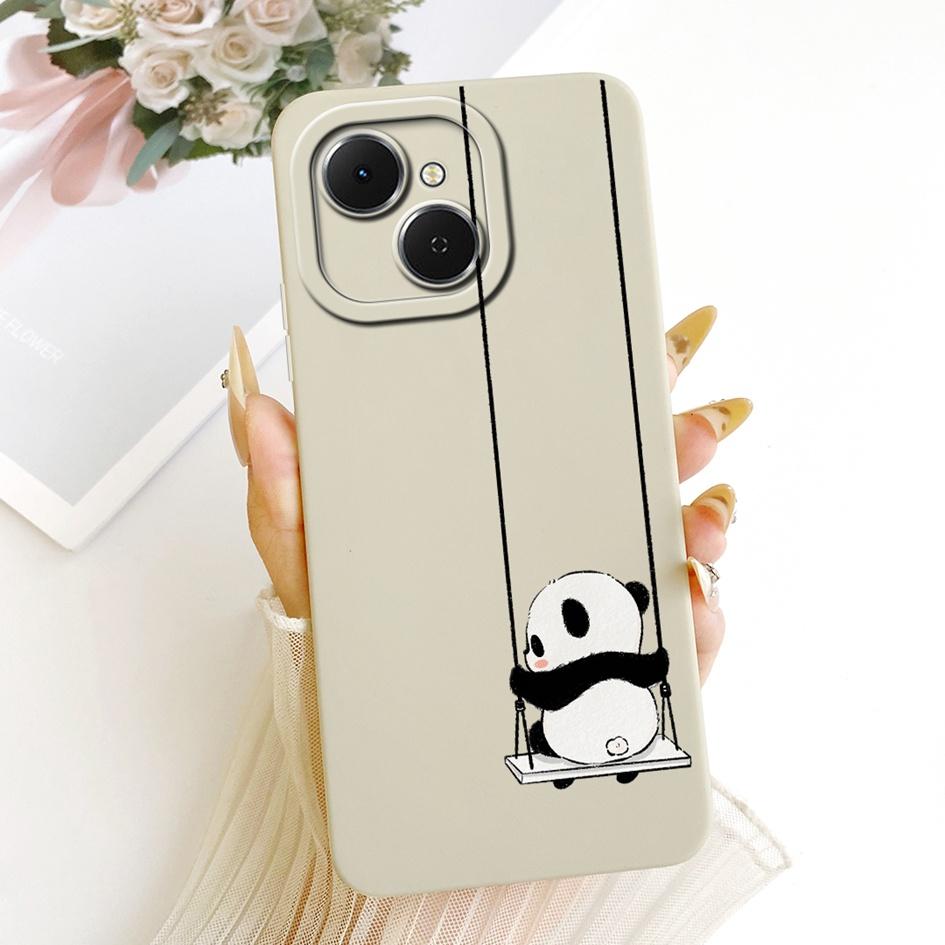 For Tecno Spark 40C Case KM4k Fashion Painted Liquid Silicone Soft TPU Shockproof Cover For Tecno Spark40C Pop 10 Pro Phone Case