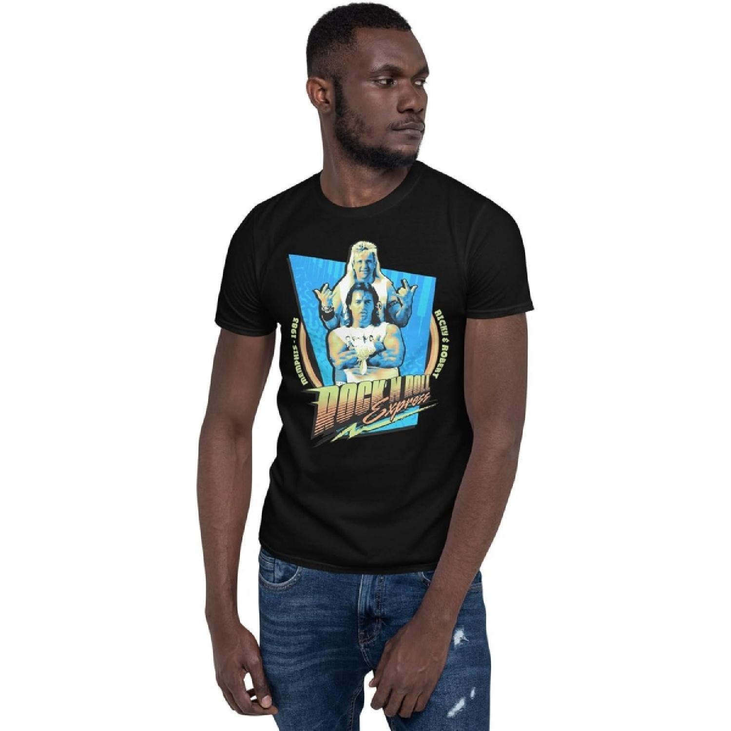 Pro Wrestling Tees Rock n Roll Express - Retro 1983 T-Shirt XXXXXL разноцветный