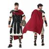 Halloweenský kostým římského válečníka pro hraní rolí na jevištní vystoupení a akce Cosplay
