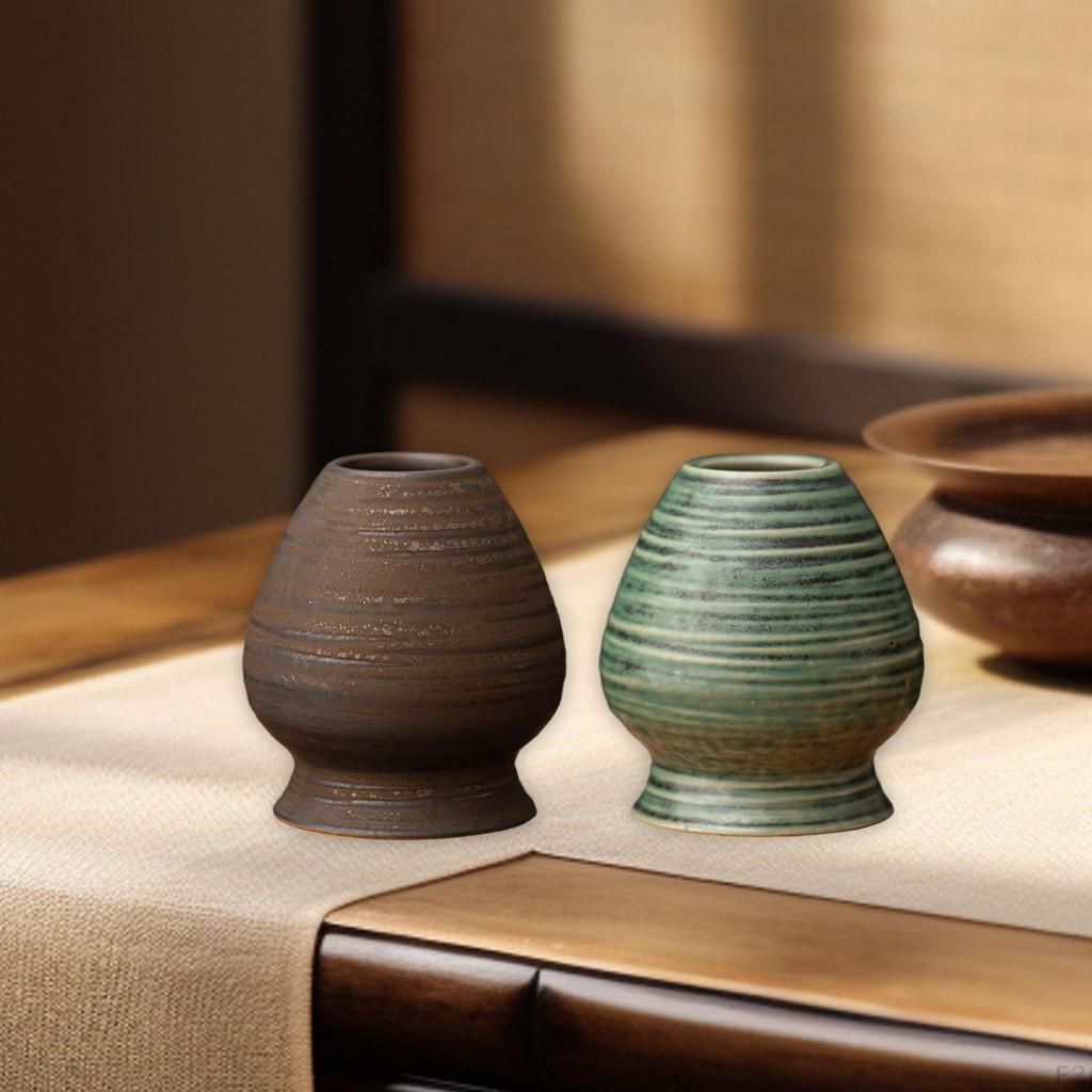 Ceramic Holder for Matcha Whisk, Stand Tea Preparation