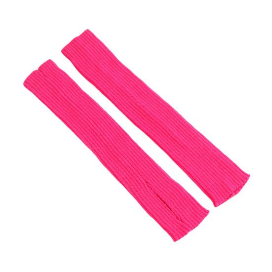 Knitted Stirrup Leg Warmers Women Yoga Socks Over Knee Ribbed Winter Leg Warmers for Girls Gym Fitness Dance Ballet