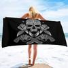 Burj Al Arab Sailing Hotel Microfiber Sand Free Beach Towel Thin Quick Fast Dry Super Absorbent Oversized Lightweight Towels