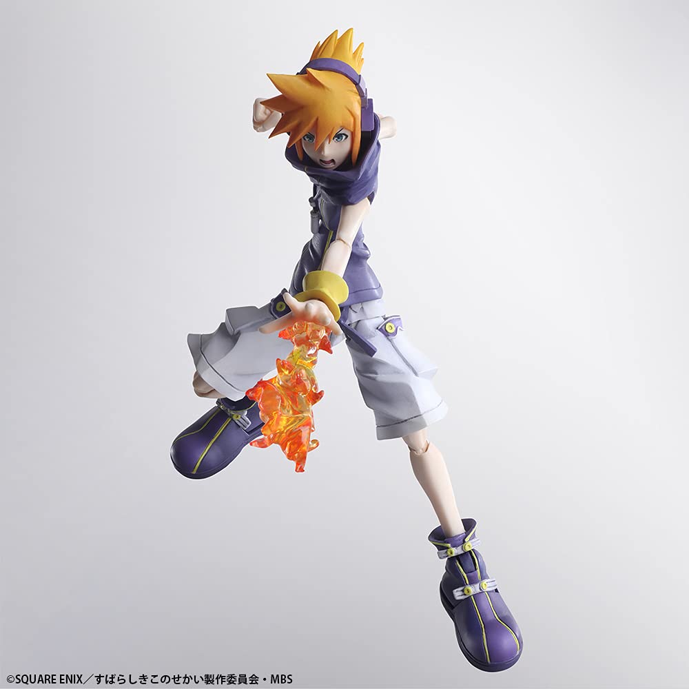 The World Ends With You The Animation Bring Arts Sakuraba Otoko PVC Painted Movable Figure