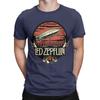 Vintage Graphic 100 Cotton Tshirt Led Band Zzeppelins Tees Tops For Unisex
