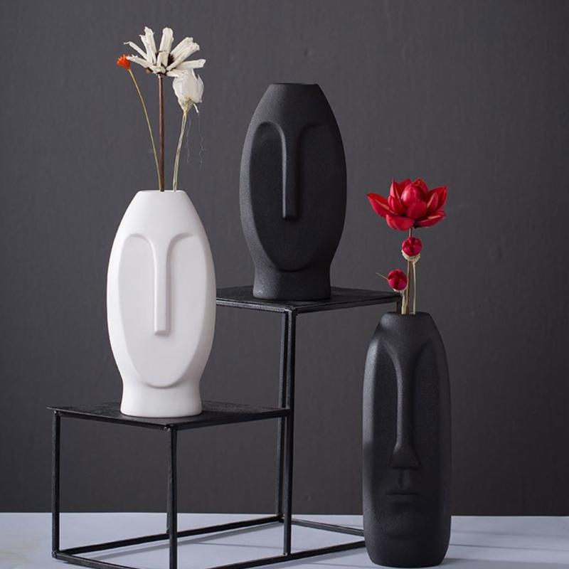 Human L Shape Planter Mold Home Decorations Silicone Mould for Flower  Concrete Mold  Resin Casting Tool