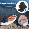 Kayak Seat Cushion with Storage Bag Padded Adjustable Canoe Safety Seat Waterproof Surf Paddle Board Seats with Back Support