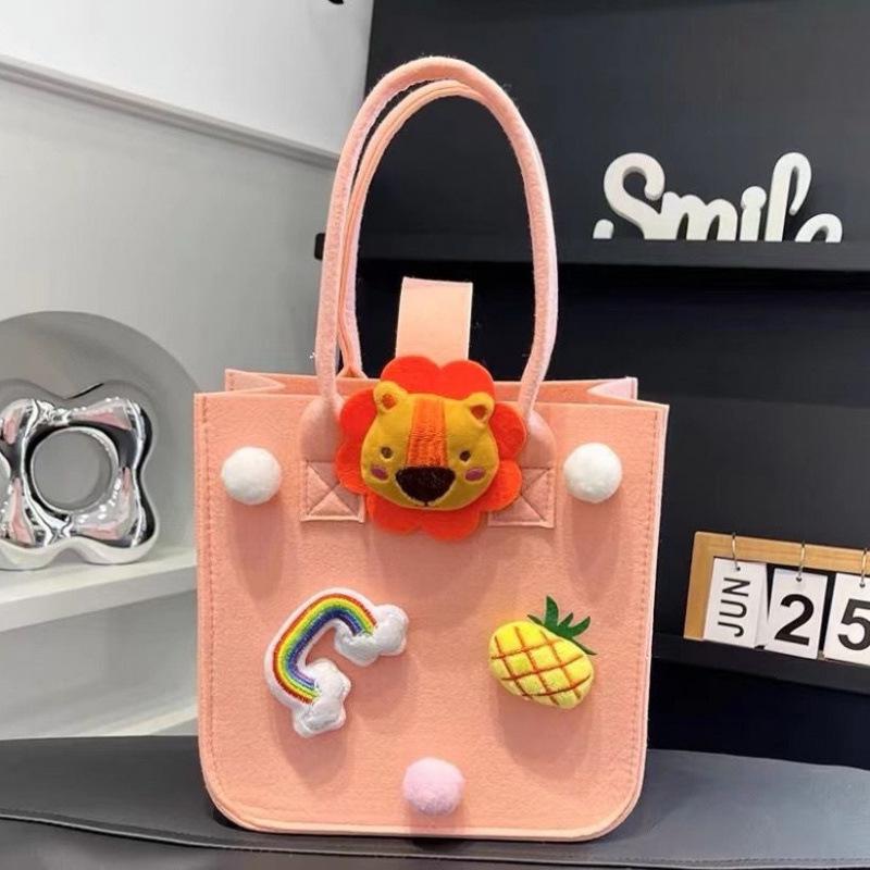 Cute Cartoon Handbag: Perfect Gift & Convenient Shopping Tote for Moms
