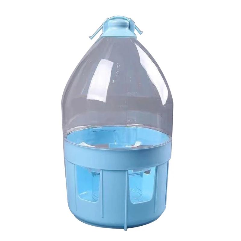 Plastik Vogeltränke Tauben Wasserspender Vogelwasserspender Langlebiger Automatischer Wasserbehälter für Tauben Pigeons 6 Größen