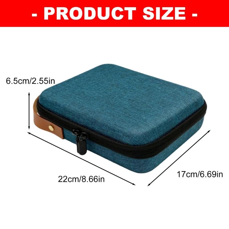 Lightweight Eyewear Holder With 5 Compartments Portable EVA Glasses Case Sunglasses Storage Box For Men Women