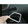 Matte Silver For BMW X5 X6 E70 E71 08-2013 Dashboard Side Outlet Vent Cover Trim