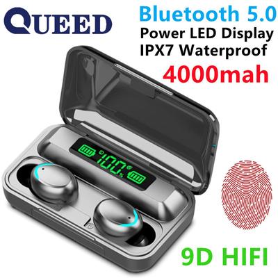 Kabelloses Bluetooth-Headset, LED-Power-Display, Touch-Übung, TWS Dual Ear 5.0