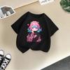 Children T-shirt Kids 100% Cotton Clothes Tops 2-13Y Loose-fit Casual Crew Neck Short-sleeve T-shirt