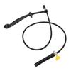 Coffee Machine Steam Cleaning Brush with Spoon Head 31.5 Inch Hose Coffee Machine Cleaning Brush for Replacement