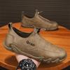 Luxury Round Toe Men Ankle Boots Light Slip on Walking Shoes  New Casual Shoes for Men Outdoor Comfor Men High Top Sneakers