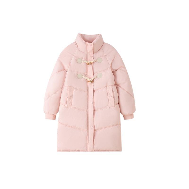 Cotton-padded Women's Medium and Long Loose Winter Thickened Cotton Jacket