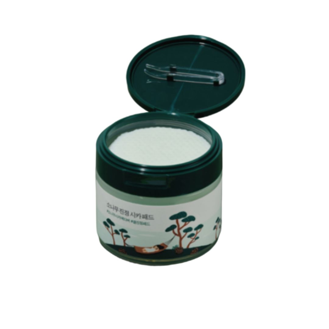 

ROUND LAB Pine Cica Soothing Pads Calming Hydrating Facial Pads 50 Sheets / 195ml