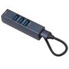 4 Port USB Hub 5Gbps Hot Swappable USB Multiport Adapter with Storage Hole for Laptop PC Flash Drive for XBOX for PS4