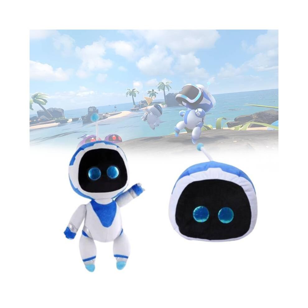 (Bílý)Astro Bot plyšák roztomilý kreslený Dětské narozeniny Dovolená Dárek Dekorační polštář