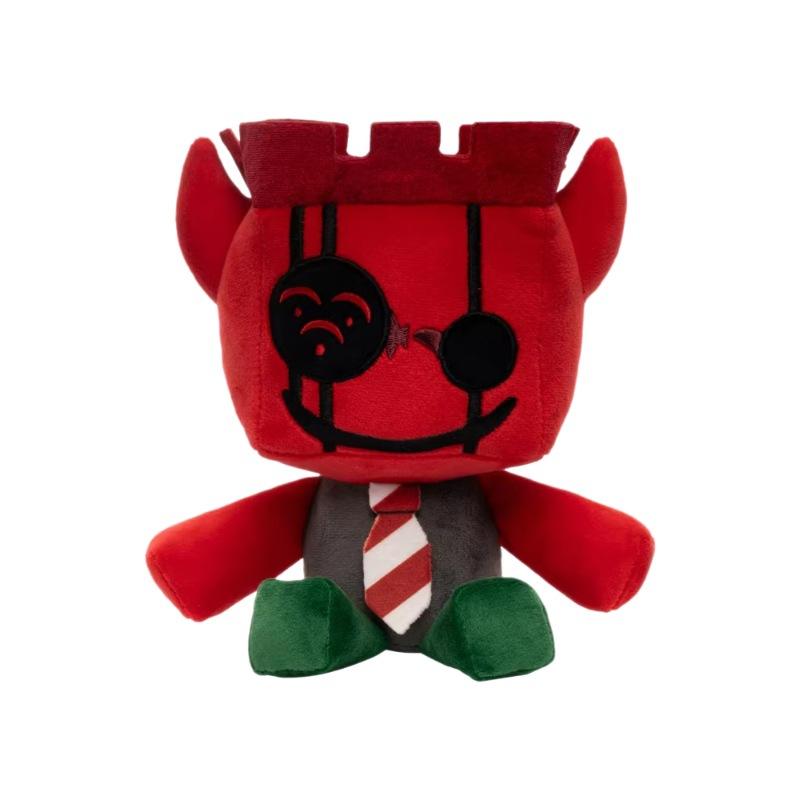 25cm Roblox Forsaken-JX1DX1 Plüsch Roter Teufel Stofftier Spiel Zubehör Weiche Plüschpuppe Geburtstagsgeschenk Für Spielefans Heimdekoration