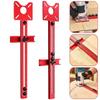 Adjustable Drill Punch Locator Aluminum Zinc Zinc Alloy Wood Drilling Dowelling Guide  Hole Punch