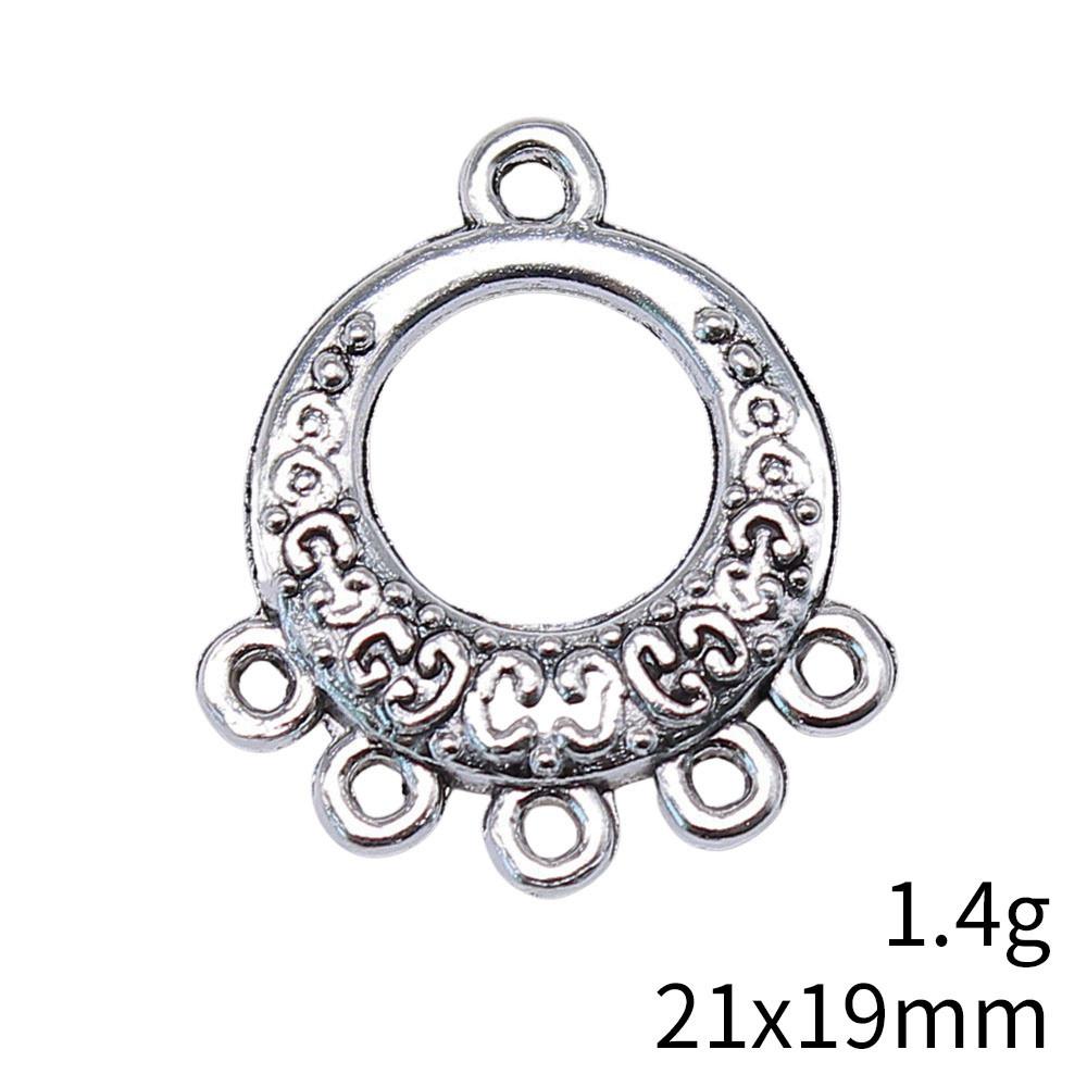 Graduation Accessories Women Round Multi-Hole Earring Connector Accessories Parts Clearance Sale Items Accessories For Girls