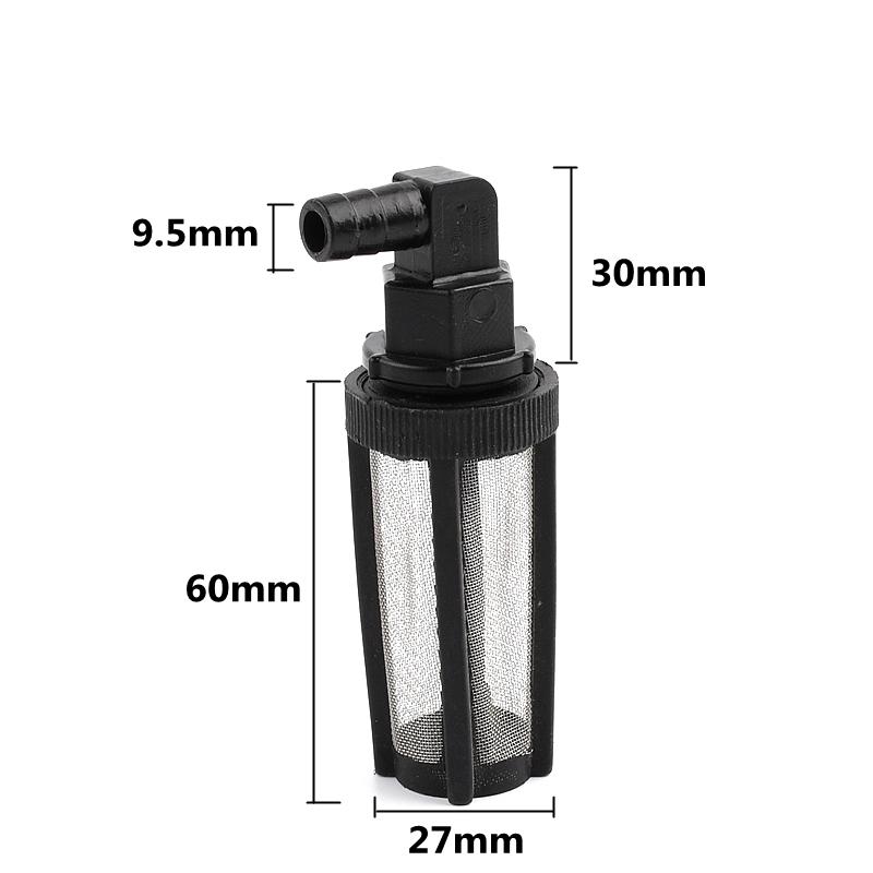 

2~10 PCS 7~8/9~12/13~14/9.5 MM Hose Filter Stainless Steel Filter Screen Fittings Aquarium Filter Pumping Head Net Cover 2 PCS