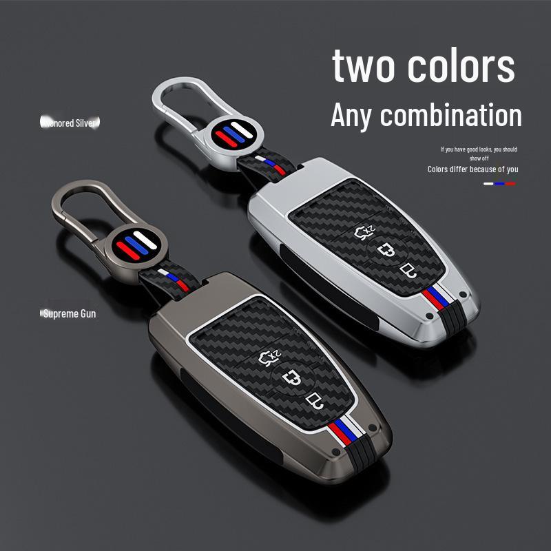 Ford Edge Mondeo Focus Explorer Key Case with Metal Buckle