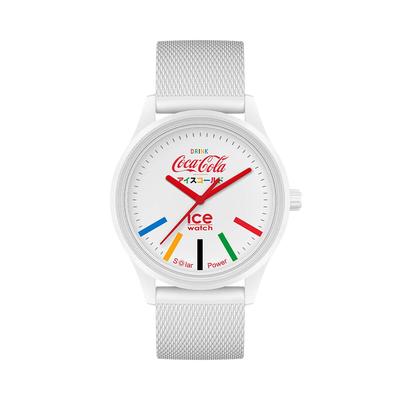 Team White Medium 019619 Watch Ice Solar Coca-Cola & Ice-Watch (Men's/Unisex) -