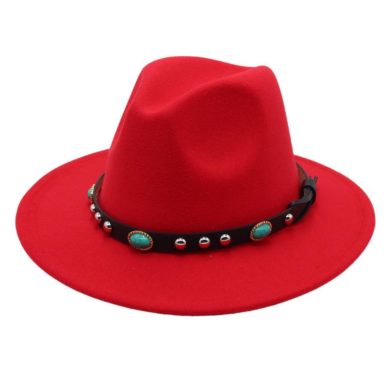 British Top Hat Jazz Fedora Hat Western Cowboy Hat Knight Hat