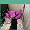 Chic Summer 2023 Small Square Bag For Women Pu Leather Casual Shoulder Tote