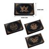 Pudełko na karty tarota Push Pull Astrology Trinkets Box Drewniane etui do przechowywania kart tarota do dekoracji wróżki