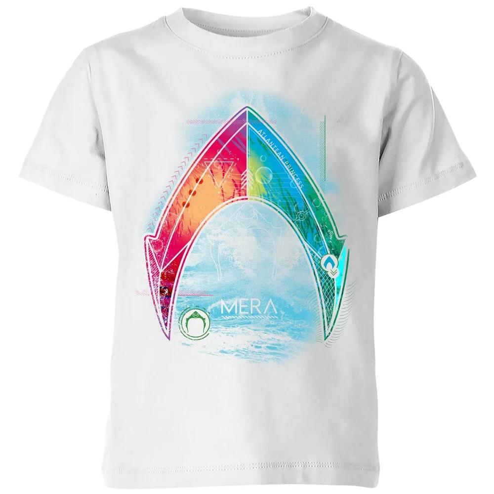 

Aquaman Mera Beach Symbol Kids T-Shirt - White - 3-4 Years 130