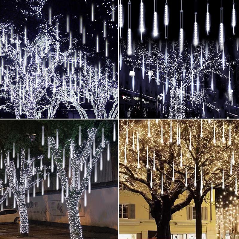 HUIHUADU LED Meteor Shower String Lights