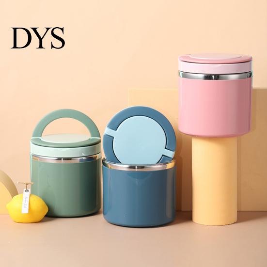 Isolierbehälter für Lebensmittel 630/1000ML Edelstahl Thermosuppebecher Vakuum Reisebehälter Flaschenbehälter Auslaufsichere Lunchbox für die Schule