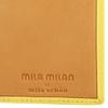Miramilan Men's Long Wallet, Yellow, One Size