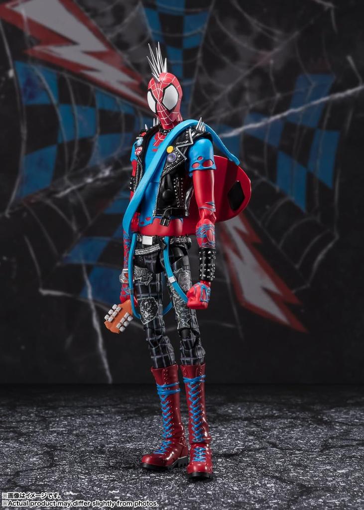 TAMASHII NATIONS S.H.Figuarts Spider-Punk (Spider-Man: Across the Spider-Verse) Approximately 175mm PVC & ABS Painted Movable Figure