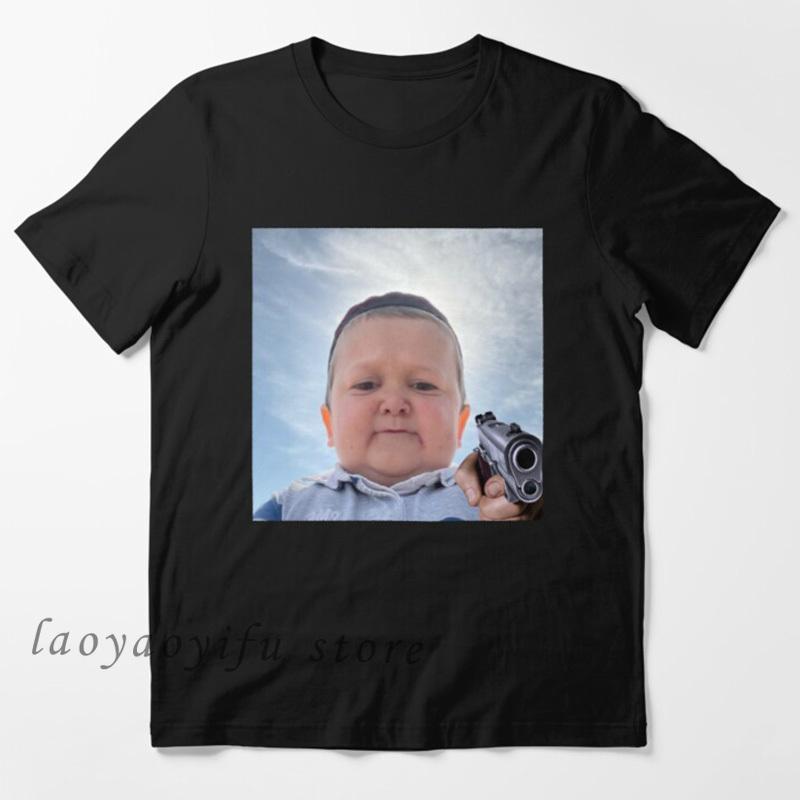 Classic Hasbulla Fighting Meme TShirt Mini Khabib Blogger Top Funny Graphic T Shirts Unisex Polyester Tee Kawaii Clothing Custom