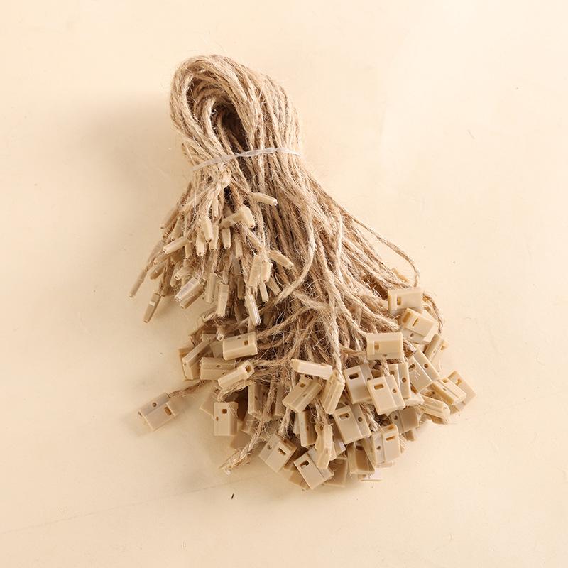 100 ks 20CM Šňůrky na visačky Vánoční stromek Koule Ozdoby Věšák Šňůrka Stuha Háček Předstřižené Se zacvakávacími zámky Pro Vánoční štítek Šňůrka