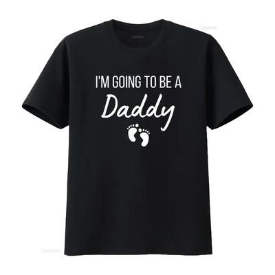 I M Going To Be A Daddy Pregnancy Announcement New Dad T Shirt Vintage Washed Comfortable Stretched Top For Everyday Wear