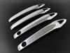 BRIGHTZ Stainless Steel Plated Door Handle Half for Toyota Corolla Touring ZWE219W Ultra-Mirror Covers, 4-Piece Type, (2010, 2012, 2017, 2010, 2011,