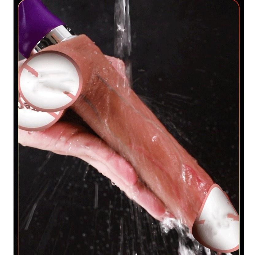 VaHppy Squirting Dildos Artificial Penis Electric Powerful Retractable Sex Toys For Girl Lesbian Female Masturbators