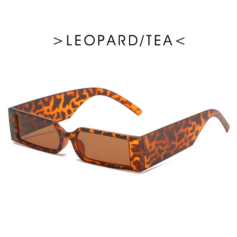 Rectangle Fashion Sunglasses Man Hip Hop Vintage Designer Black Shades Sun Glasses Small Frame Personality Oculos De Sol Lentes