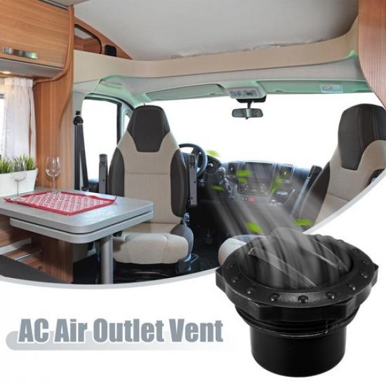4pcs Universal 50mm Vent Air Outlet Rotating Round Ceiling for Car Bus RV ATV
