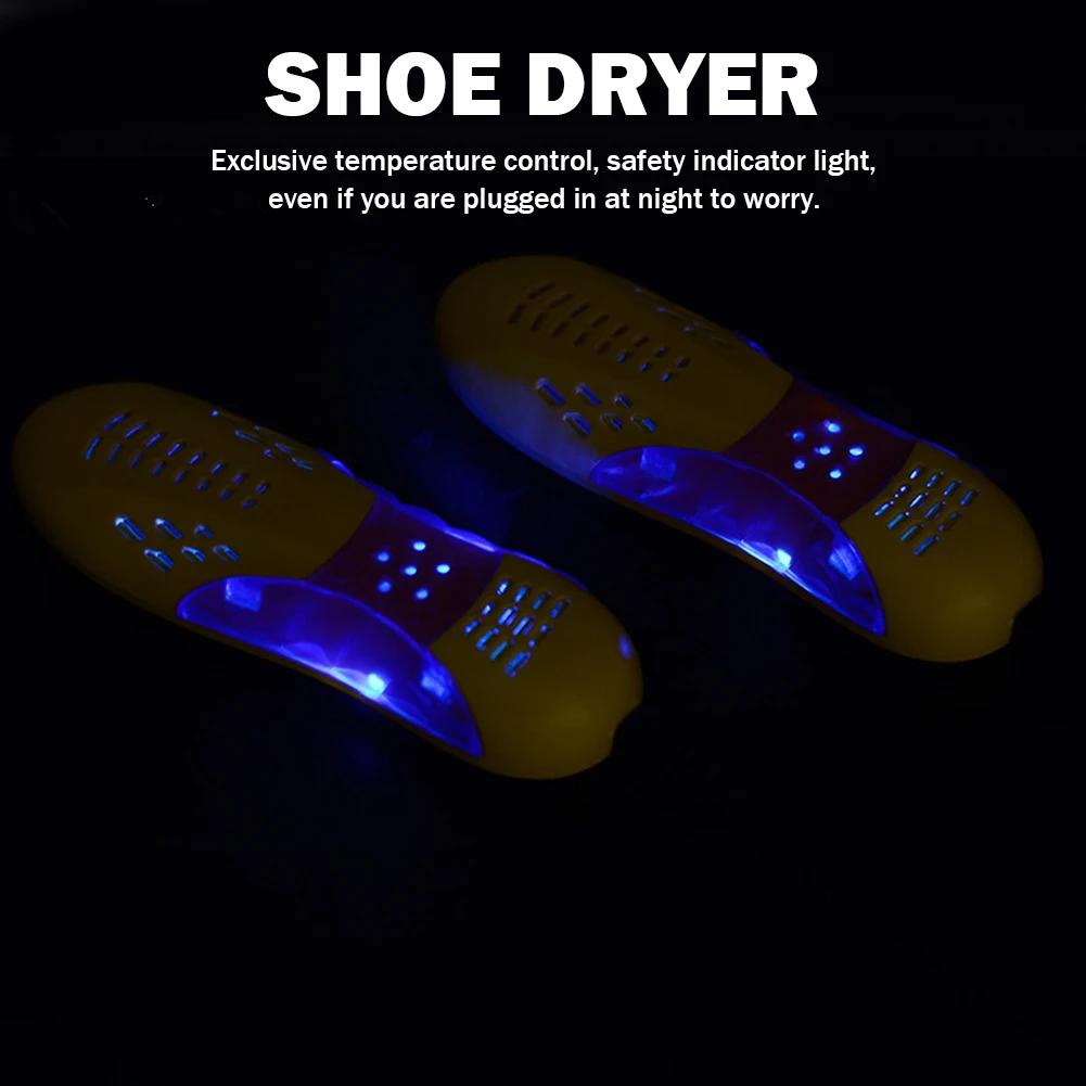Electric Shoe Dryer Foot Protector Boot Odor Deodorant Dehumidify Device Quick Portable Shoes Drier Heater for Winter Rainy Day
